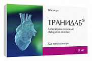 Купить транидаб, капсулы 110мг 30шт в Дзержинске