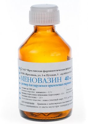 Купить меновазин, раствор для наружного применения, 40мл в Дзержинске