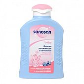 Купить sanosan baby (саносан) молочко для тела увлажняющее с пантенолом, 200мл в Дзержинске