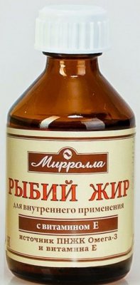 Купить рыбий жир с витамином е, флакон 100мл бад в Дзержинске