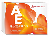 Купить витамин а+е алтайвитамины, капсулы 30шт бад в Дзержинске