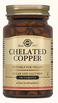 Solgar (Солгар) Хелат Меди, таблетки 400мг 100 шт БАД