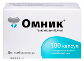 Купить омник, капсулы с модифицированным высвобождением 0,4мг, 100 шт в Дзержинске
