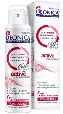 Купить deonica for women active (деоника) антиперспирант аэрозоль, 150мл в Дзержинске