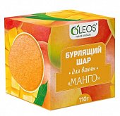 Купить oleos (олеос) шар для ванн бурлящий манго, 110г в Дзержинске