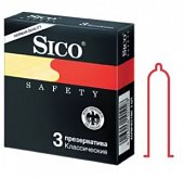 Купить sico (сико) презервативы safety классические 3шт в Дзержинске