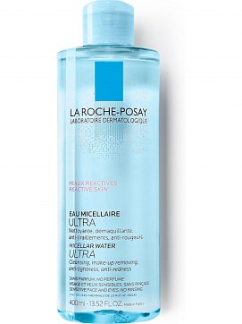 La Roche-Posay Ultra (Ля Рош Позе) мицеллярная вода для чувствительной склонной к аллергии кожи 400мл