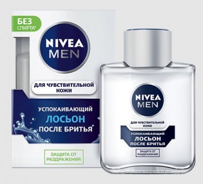 Купить nivea (нивея) для мужчин лосьон против бритья для чувствительной кожи, 100мл в Дзержинске