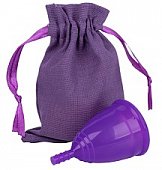 Купить онликап (onlycup) менструальная чаша серия лен размер l, фиолетовая в Дзержинске