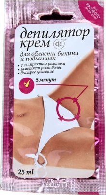 Купить фитокосметик крем-депилятор для области бикини и подмышек ромашка, 25мл в Дзержинске