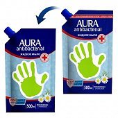 Купить aura (аура) мыло жидкое антибактериальное с ромашкой, 500мл в Дзержинске
