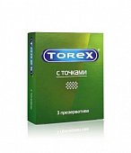 Купить torex (торекс) презервативы с точками 3шт в Дзержинске