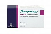 Купить липримар, таблетки, покрытые пленочной оболочкой 10мг, 30 шт в Дзержинске