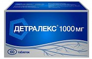 Купить детралекс, таблетки, покрытые пленочной оболочкой 1000мг, 60 шт в Дзержинске