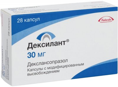 Купить дексилант, капсулы с модифицированным высвобождением 30мг, 28 шт в Дзержинске