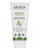 Купить aravia (аравиа) крем для лица и тела липидовосстанавливающий repair lipid emollient, туба 200 мл в Дзержинске