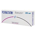 Купить розувастатин, таблетки, покрытые пленочной оболочкой 20мг, 30 шт в Дзержинске