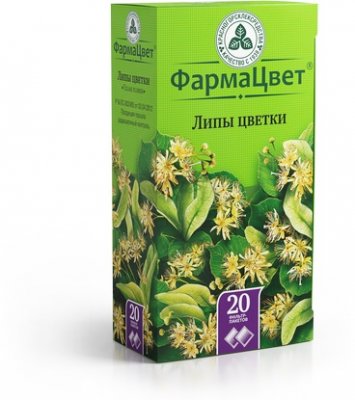 Купить липы цветки, фильтр-пакеты 1,5г, 20 шт в Дзержинске