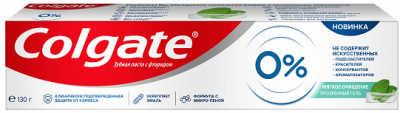 Купить колгейт (colgate) зубная паста мягкое очищение 0% 130г в Дзержинске