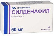 Купить силденафил, таблетки, покрытые пленочной оболочкой 50мг, 4 шт в Дзержинске