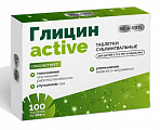 Купить глицин актив bioforte, таблетки для рассасывания 100мг 100шт бад в Дзержинске