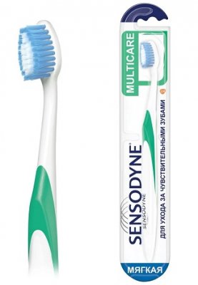 Купить сенсодин (sensodyne) зубная щетка комплексное очищение мягкая, 1 шт в Дзержинске