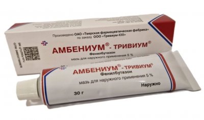 Купить амбениум-тривиум, мазь для наружного применения 5 % туба 30 г в Дзержинске
