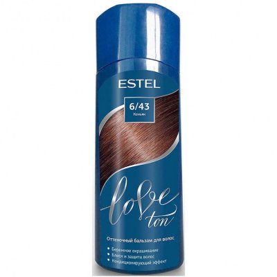 Купить estel (эстель) бальзам для волос оттеночный love ton 150 мл тон 6/43 коньяк в Дзержинске