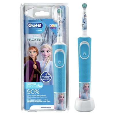 Купить oral-b (орал-би) электрическая зубная щетка vitality kids frozen (d1004132k) в Дзержинске