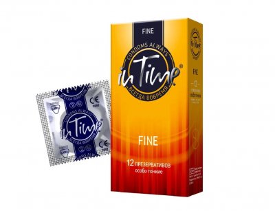 Купить in time (ин тайм) презервативы файн особо тонкие 12шт в Дзержинске