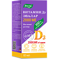 Купить витамин д3 2000ме эвалар, капли 10мл бад в Дзержинске