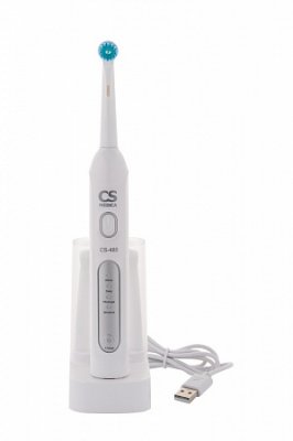 Купить зубная щетка электрическая звуковая cs medica cs-485, с зарядным устройством в Дзержинске