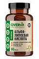 Купить overvit (овервит) альфа-липоевая кислота 100мг, капсулы 60 шт бад в Дзержинске