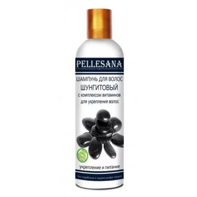 Купить pellesana (пеллесана) шампунь для волос шунгитовый с комплексом витаминов для укрепления волос 250 мл в Дзержинске