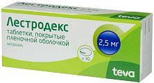 Купить лестродекс, таблетки, покрытые пленочной оболочкой 2,5мг, 30 шт в Дзержинске