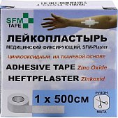 Купить пластырь sfm-plaster тканевая основа фиксирующий 1см х5м в Дзержинске