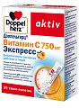 Купить doppelherz activ (доппельгерц) витамин с экспресс, порошок-саше 750мг, 20 шт бад в Дзержинске