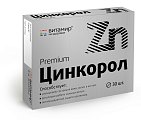 Купить цинкорол, таблетки, покрытые оболочкой 185мг, 30 шт бад в Дзержинске