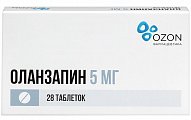 Купить оланзапин, таблетки диспергируемые в полости рта 5 мг, 28 шт в Дзержинске