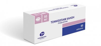 Купить тофизопам-канон, таблетки 50мг, 60 шт в Дзержинске