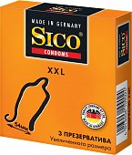 Купить sico (сико) презервативы xxl увеличенного размера 3шт в Дзержинске