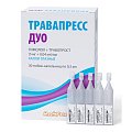 Купить травапресс дуо, капли глазные 5мг/мл+0,04мг/мл 0,3мл, тюбик-капельница 0,3мл, 30 шт в Дзержинске
