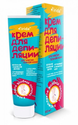 Купить мирида (mirida), крем для депиляции для чувствительной кожи в алоэ вера, маслом лаванды и увлажняющим комплексом, 100мл в Дзержинске