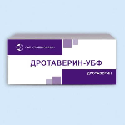 Купить дротаверин-убф, таблетки 40мг, 20 шт в Дзержинске