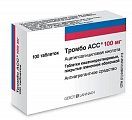 Купить тромбо асс, таблетки покрытые кишечнорастворимой пленочной оболочкой 100мг, 100 шт в Дзержинске