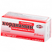 Купить кордиамин, капли для приема внутрь 250мг/мл, флакон 30мл в Дзержинске