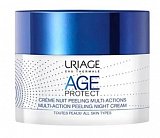 Uriage Age Protect (Урьяж Эйдж Протект) крем-пилинг для лица ночной многофункциональный 50мл