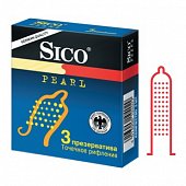 Купить sico (сико) презервативы pearl точечное рифление 3шт в Дзержинске