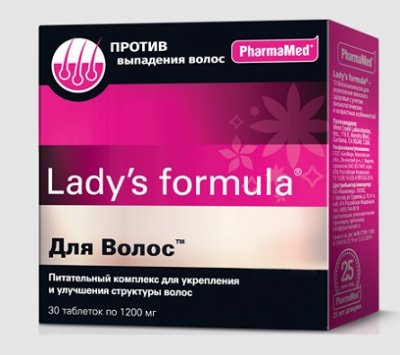 Купить lady's formula (леди-с формула) для волос, таблетки 30 шт бад в Дзержинске