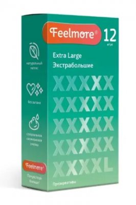 Купить feelmore (филлморе) презервативы экстрабольшие, 12 шт в Дзержинске
